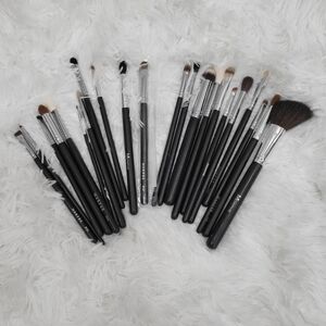 Morphe brand eyeshadow brushes collection EUC